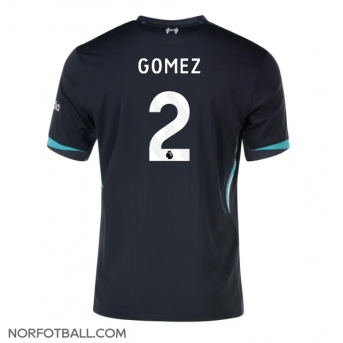 Billige Fotballdrakt Liverpool Joe Gomez #2 Replika Bortedrakt 2024-25 Kortermet